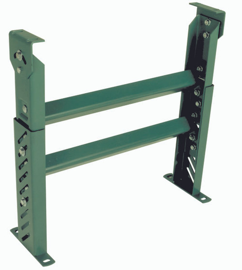 Roach SM Medium Duty Permanent Conveyor Supports  21" Between Frames - Material Flow