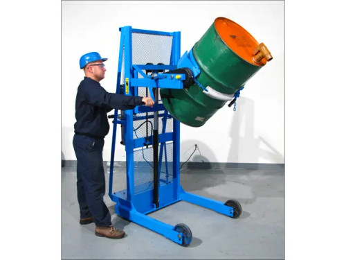 Morse Vertical-Lift Drum Pourers with Spark Resistant Parts