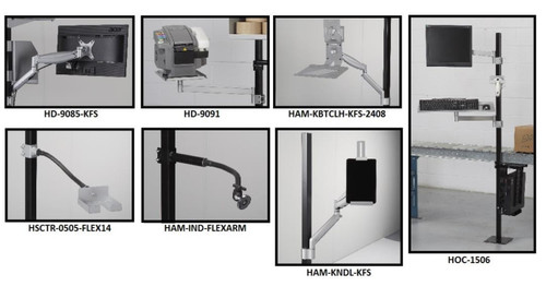 Basic Laminate Worktable - Accessories