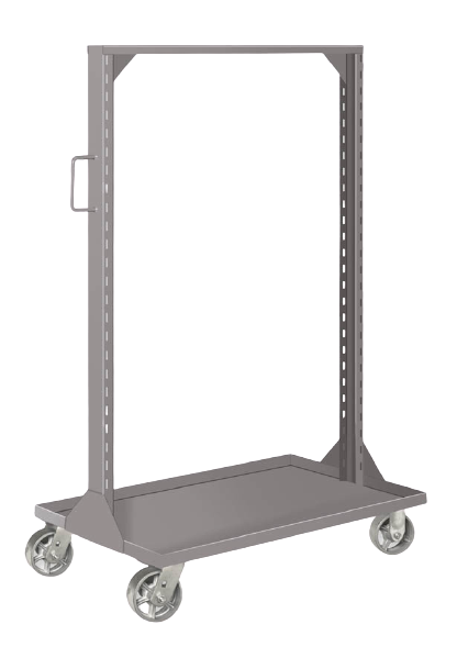 Pucel Portable Bin and Shelf Carts, Model: PBSC-36