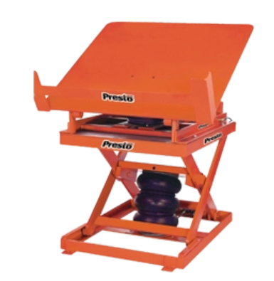 Presto AXT Series Pneumatic Scissor Lift & Tilt Tables | Material Flow