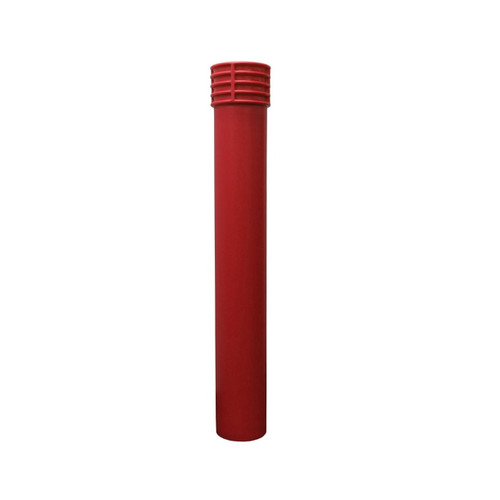 Vestil 52" High Red Decorative Bollard Covers - Model BPC-DC-R