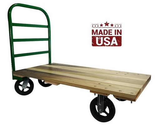 Fairbanks Company 24 x 48 Hardwood Platform Truck