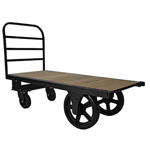 Fairbanks Company HQ-3672-RT-409 36 x 72 High Quality Hardwood Platform Truck at Material Flow