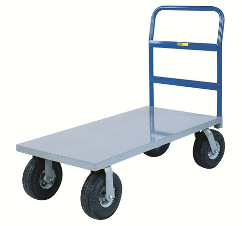 Little Giant Cushion-Load Platform Trucks with Pneumatic Tires Little Giant Cushion-Load Platform Trucks with Pneumatic Tires