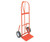 Wesco Series 126D Industrial Hand Truck with Single "D" shaped Handle, Curved Back