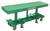 Wesco Lexco 2,000 LB. CAPACITY LONG-DECK HYDRAULIC FOOT-OPERATED LIFT TABLE