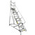 Material Flow MFRLC359 9-Step Steel Rolling Ladder