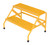 Vestil SSA-2-KD-Y Yellow Aluminum Step Stands