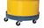 Vestil DRUM-PDD Multi-Level Plastic Drum Dolly B