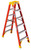 Vestil FBTFL-6 Fiberglass Twin Front Ladders