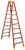 Vestil 10 Step Fiberglass Twin Front Ladders