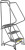Ballymore Standard Rolling Ladder with handrails