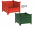 BLUE Gateway Rack Steel Corrugated Containers BLUE Gateway Rack Steel Corrugated Containers