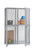Little Giant All-Welded Storage Lockers with 1 Center Shelf