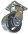 KPCA6-6SSR Extra Heavy Duty Kingpinless Steel Swivel Casters 