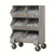 Little Giant Welded Steel Mobile Storage Bin Model No. MS2-1532-6PH
