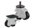 CasterDepot Leveling Casters - Nylon Wheel - Ratchet Adjustment - Capacities Up To 500 Kg.