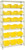 Quantum Heavy Duty Wire Shelving With 18 Yellow QuickPick Bins