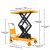 Apollo Forklifts LLC Scissor Lift Tables, Double A-2010 shown