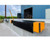 Red Steel Edge of Dock Levelers at Material Flow 