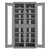 Durham 36 x 72 Secure Stationary Tool Charging Cabinet