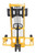 Vestil RT-MS-62-AF Steel Manual Rough Terrain Stacker