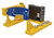 Vestil DCR-205-8-DC Steel DC Fork Mounted Drum Carrier/Rotator 