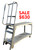 Aluminum Extended Ladder Order Pick Cart Sale