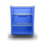 Meese Inc. 92P Shelf-Trux with Removable Wire Shelves shown in Royal Blue