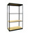 Boltless Shelving Units - 4 Shelf - 48"W x 24"D x 84"H 
