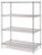 Metro Super Erecta Convenience Pak unit in chrome finish