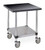 Metro Lab Tables with Black Phenolic Top and Solid HD Shelf Model No. LTSM30PB