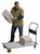 Vestil AFT-36-NM Aluminum Folding Handle Platform Trucks