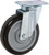 Material Flow STP5200 Light-Medium Duty Food Service Swivel Plate Caster