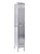 Hallowell Stainless Steel Lockers Single Tier 1 Wide