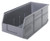 Quantum Stackable Shelf Bins - Gray