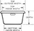 Stromberg Tote-All width diagram.