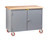 Little Giant Work Center Cabinet with Butcher Block Top - Model WTC2D2436-6PYBK