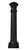 Vestil BOL-CI-38-8 Ductile Iron Decorative Bollard
