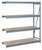 Lyon Bulk Storage Racks - 96 Inch Wide - Particle Board Decking - Add-On