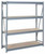Lyon Bulk Storage Racks - 96 Inch Wide - Particle Board Decking