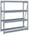 Lyon Bulk Storage Racks - 84 Inch Wide - Wire Decking