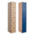 AquaMax Solid Plastic Stock Lockers - Six Tier 1-Wide