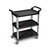 LUXOR SC12-B Serving Cart - Three Shelves