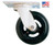 Fairbanks Company Heavy Duty Casters - Semi Steel - Rigid 