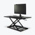 LUXOR Level Up 32" Pneumatic Adjustable Desktop Desk