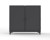 65-DS-246 Strong Hold Black Double Shift Industrial Cabinet - Material Flow