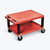 LUXOR Red AV Cart - 2 Shelf