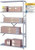Lyon 8000 Series Open Shelving - 42 Inch Wide - Add-On